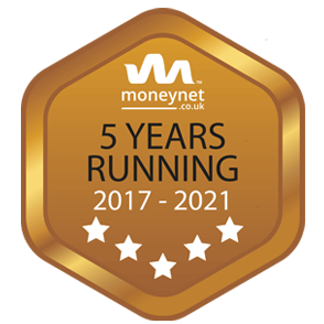 moneynet 5 years running 2017-2021